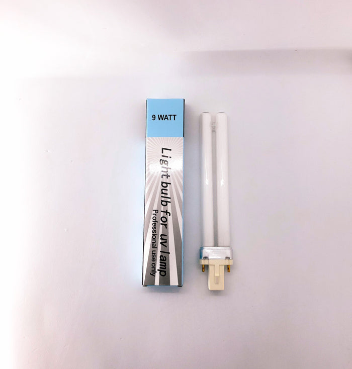 9 watt UV bulb ( box / 50 pcs ) - Angelina Nail Supply NYC