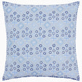Aanan Light Indigo Pillow by John Robshaw at Fig Linens and Home - 1