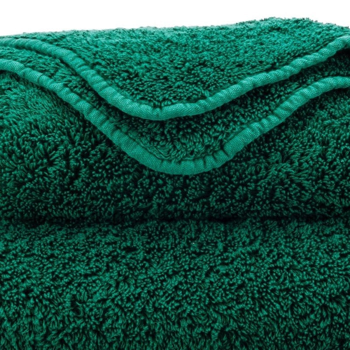 Abyss Super Pile Euro Bath Sheet 39X59 British Green 298 - Swatch at Fig Linens and Home
