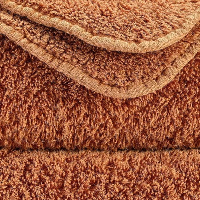 Abyss Super Pile Euro Bath Sheet 39X59 Caramel 737 - Swatch at Fig Linens and Home