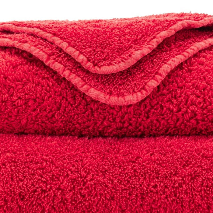 Abyss Super Pile Euro Bath Sheet 39X59 Carmin 564 - Swatch at Fig Linens and Home