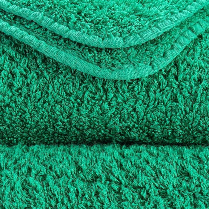 Abyss Super Pile Euro Bath Sheet 39X59 Emerald 230 - Swatch at Fig Linens and Home