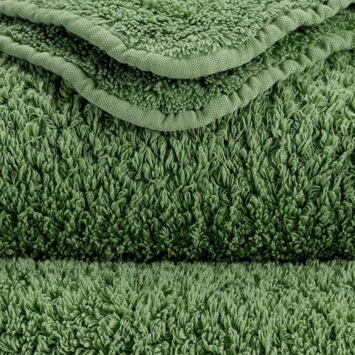 Abyss Super Pile Euro Bath Sheet 39X59 Forest 205 - Swatch at Fig Linens and Home