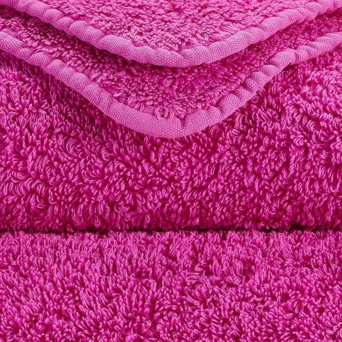 Abyss Super Pile Euro Bath Sheet 39X59 Happy Pink 570 - Swatch at Fig Linens and Home