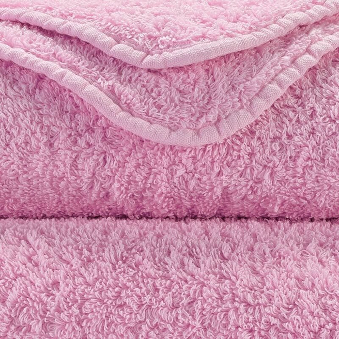 Abyss Super Pile Wash Cloth 12x12 Pink Lady 501 - Swatch at Fig Linens and Home