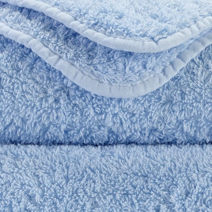 Abyss Super Pile Wash Cloth 12x12 Powder Blue 330 - Swatch at Fig Linens and Home