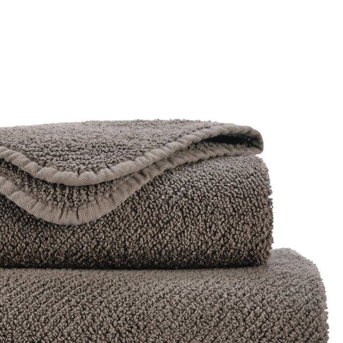 Abyss Twill Bath Towel 28x54 Gris 920 - Fig Linens and Home - View 3