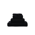 Abyss Twill Euro Guest Towel 17x24 Black 990 - Fig Linens and Home - View 1