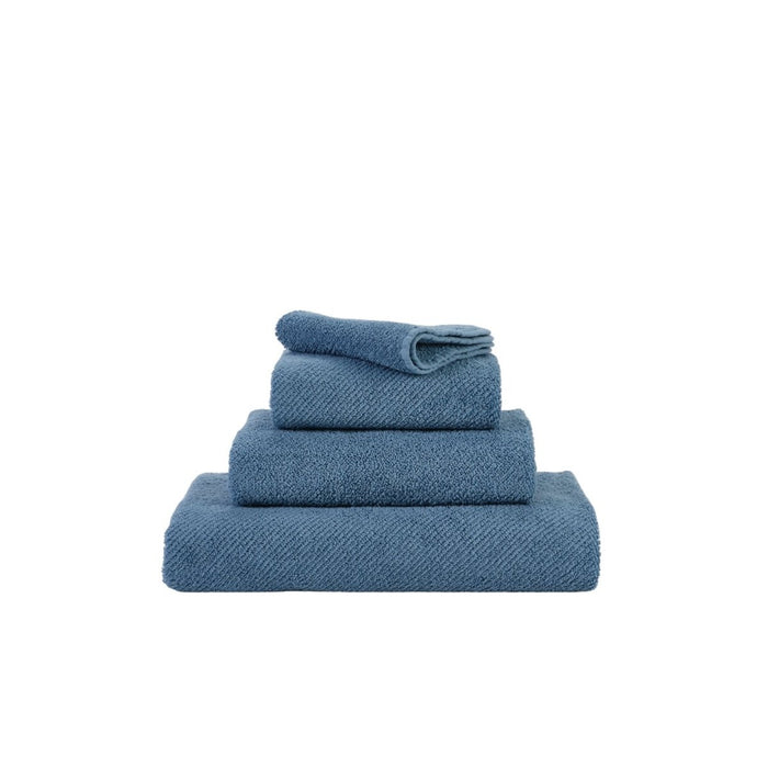 Abyss Twill Euro Guest Towel 17x24 Blue Stone 306 - Fig Linens and Home - View 1