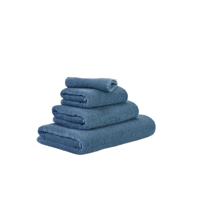 Abyss Twill Euro Guest Towel 17x24 Blue Stone 306 - Fig Linens and Home - View 2
