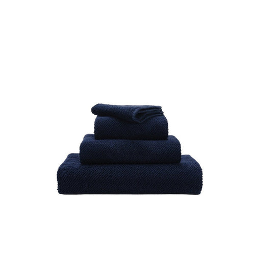 Abyss Twill Euro Hand Towel 21x39 Navy 314 - Fig Linens and Home - View 1