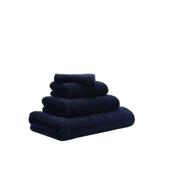 Abyss Twill Euro Hand Towel 21x39 Navy 314 - Fig Linens and Home - View 2