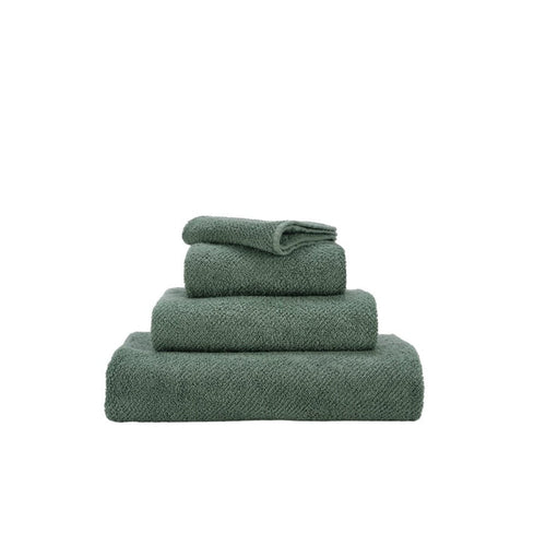 Abyss Twill Hand Towel 17x30 Evergreen 280 - Fig Linens and Home - View 1