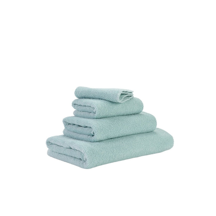 Abyss & Habidecor Abyss Twill Wash Mitt Ice 235 - Ice 235 Wash Mitt 7" x 9" at FIG LINENS AND HOME - 2