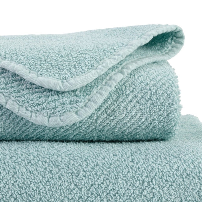 Abyss & Habidecor Abyss Twill Wash Mitt Ice 235 - Ice 235 Wash Mitt 7" x 9" at FIG LINENS AND HOME - 3