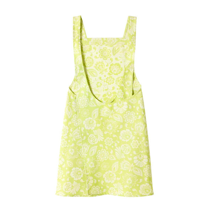 Alegria Apron in Lagoon Green by Le Jacquard Francais 31" x 51" GREEN at FIG LINENS AND HOME 2