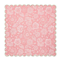 Alegria Napkin in Sorbet Pink by Le Jacquard Francais 20" x 20" - Set of 4 Napkins PINK at FIG LINENS AND HOME 1