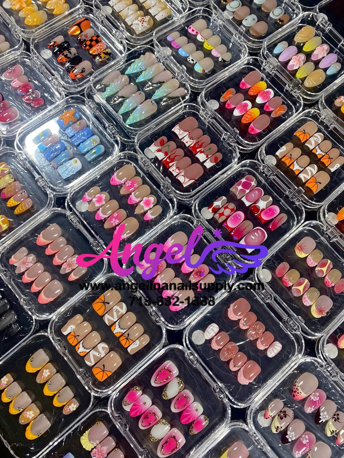 Angelina Handmade Custom Press-On | 001-029 - Angelina Nail Supply NYC