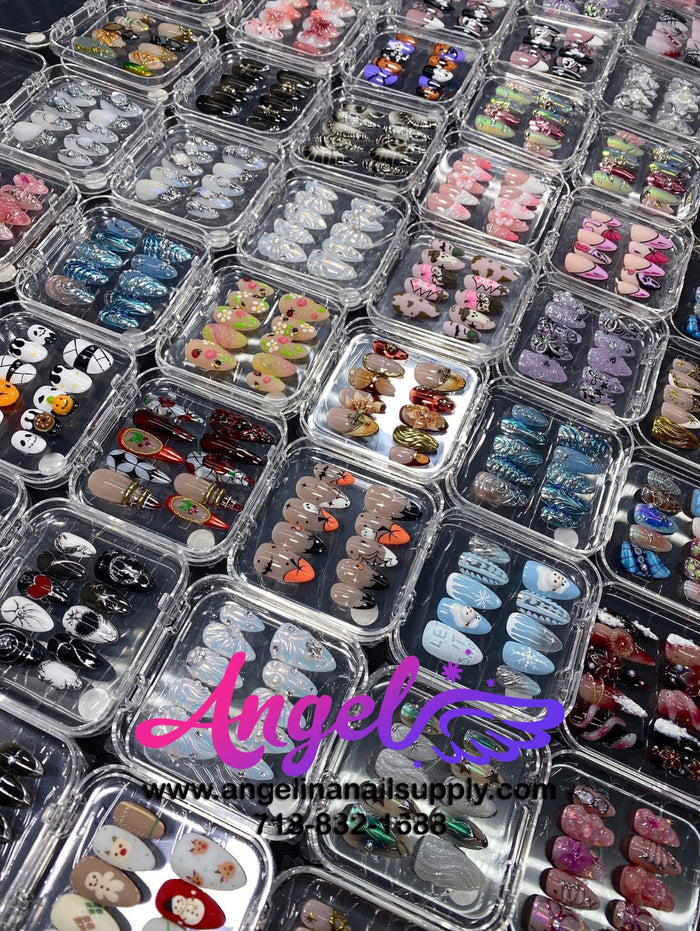 Angelina Handmade Custom Press-On | 030-059 - Angelina Nail Supply NYC