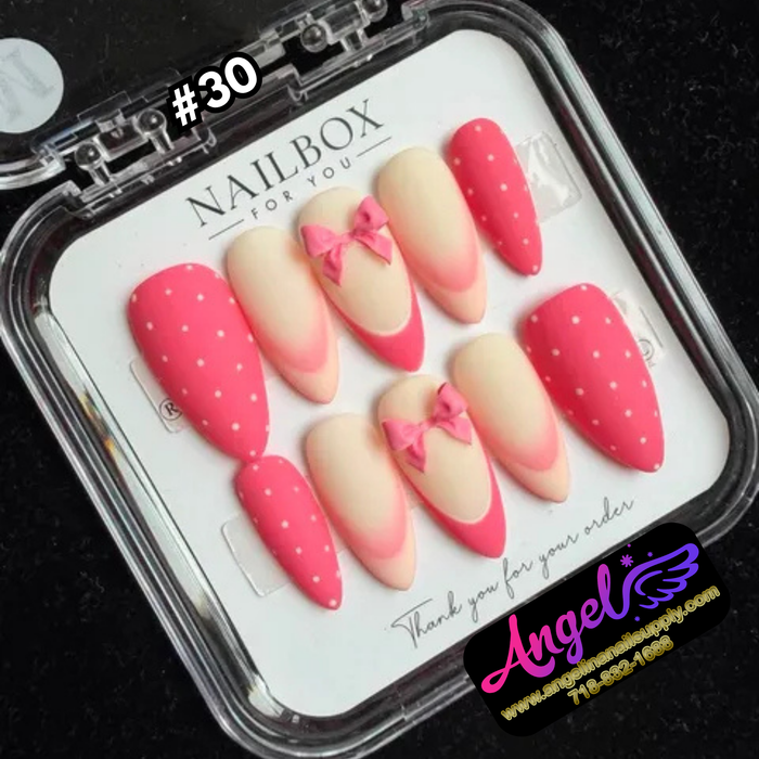 Angelina Handmade Custom Press-On #0030-#0059