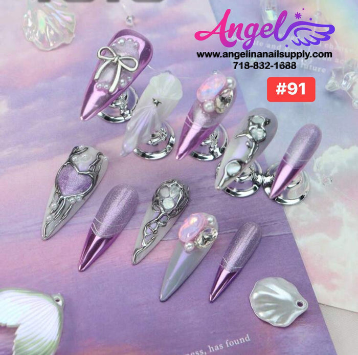 Angelina Handmade Custom Press-On | 090-119 - Angelina Nail Supply NYC