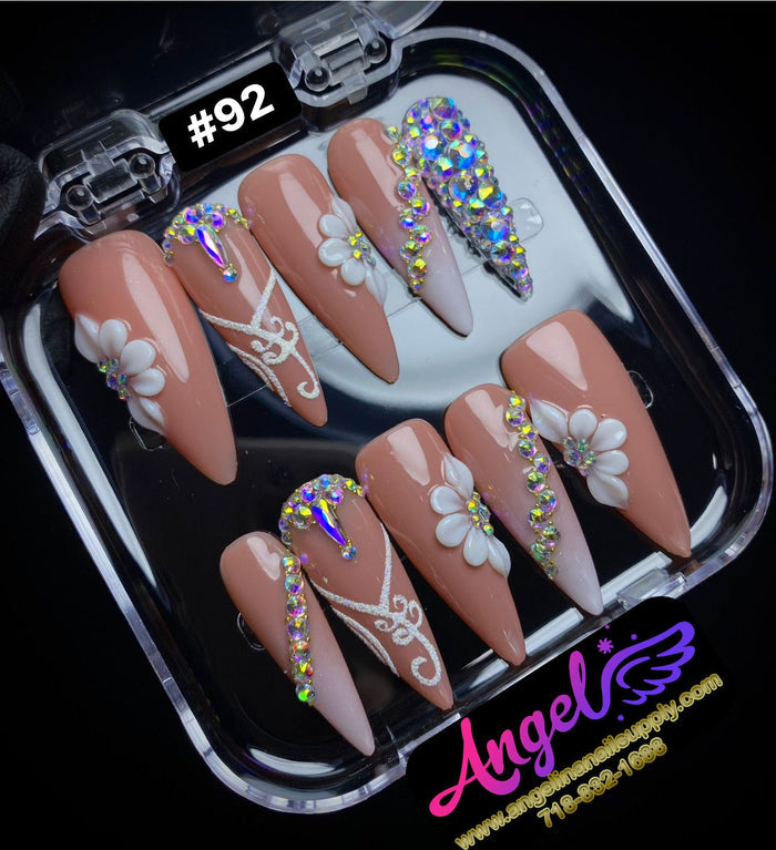 Angelina Handmade Custom Press-On | 090-119 - Angelina Nail Supply NYC