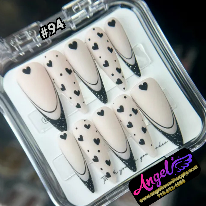 Angelina Handmade Custom Press-On #0090-#0119