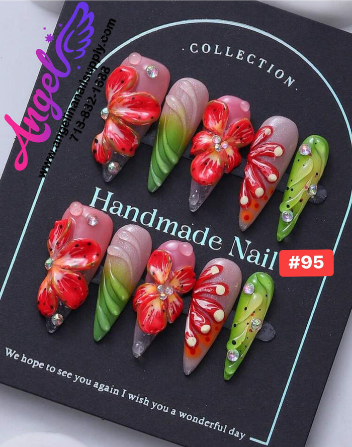 Angelina Handmade Custom Press-On | 090-119 - Angelina Nail Supply NYC