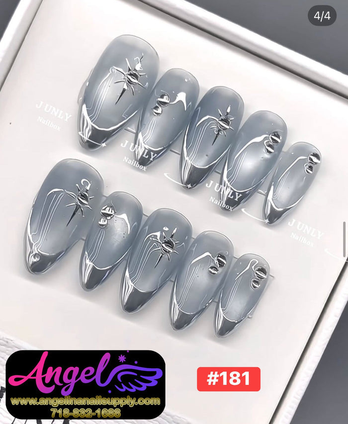 Angelina Handmade Custom Press-On | 180-209 - Angelina Nail Supply NYC