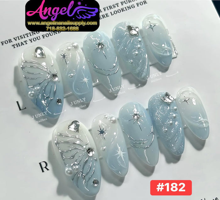 Angelina Handmade Custom Press-On | 180-209 - Angelina Nail Supply NYC