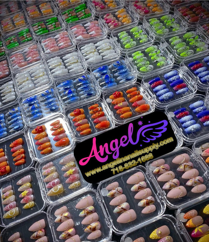 Angelina Handmade Custom Press-On | 240-269 - Angelina Nail Supply NYC