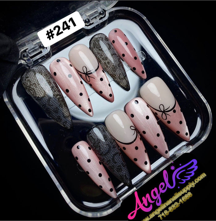 Angelina Handmade Custom Press-On | 240-269 - Angelina Nail Supply NYC