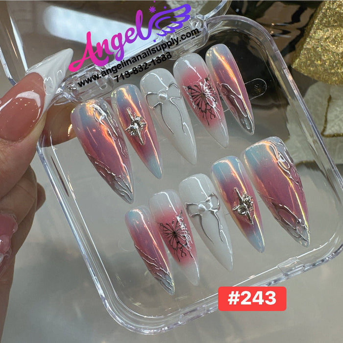 Angelina Handmade Custom Press-On | 240-269 - Angelina Nail Supply NYC