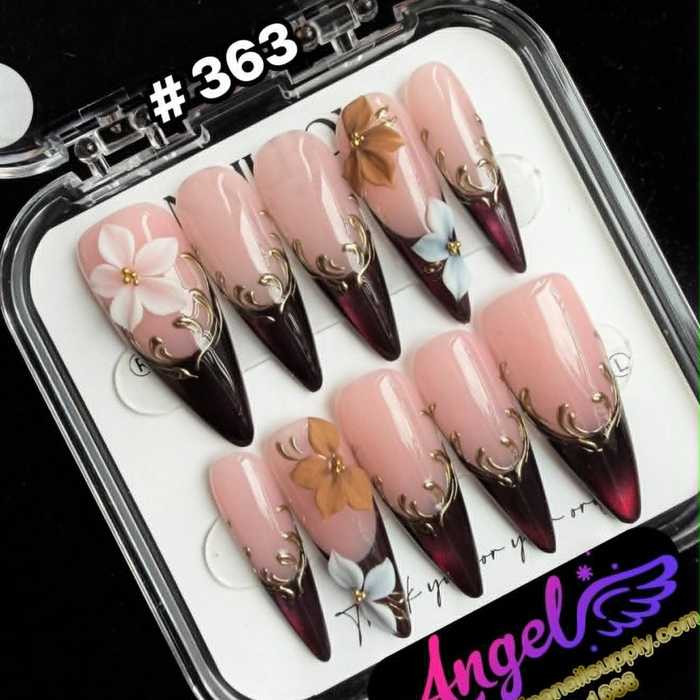 Angelina Handmade Custom Press-On #0360-#0389