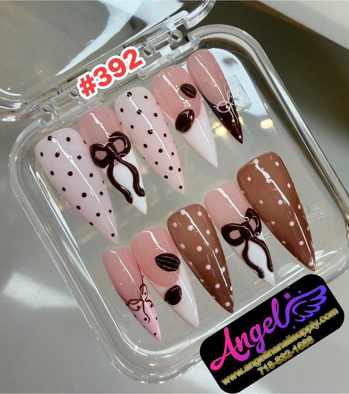Angelina Handmade Custom Press-On | 390-419 - Angelina Nail Supply NYC