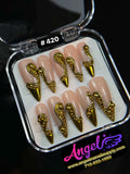 Angelina Handmade Custom Press-On | 420-449 - Angelina Nail Supply NYC