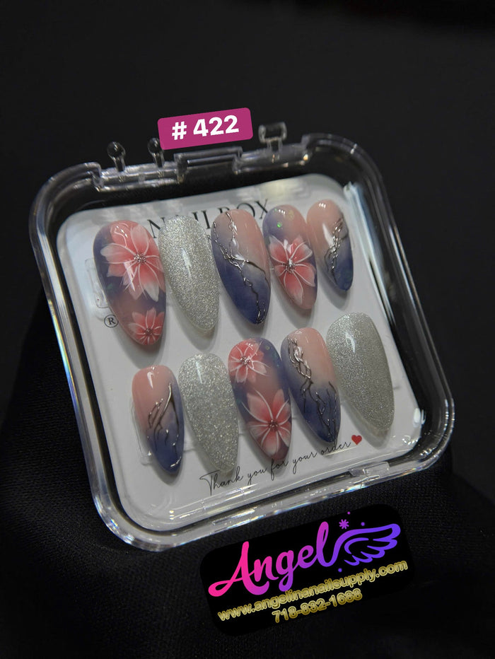 Angelina Handmade Custom Press-On | 420-449 - Angelina Nail Supply NYC
