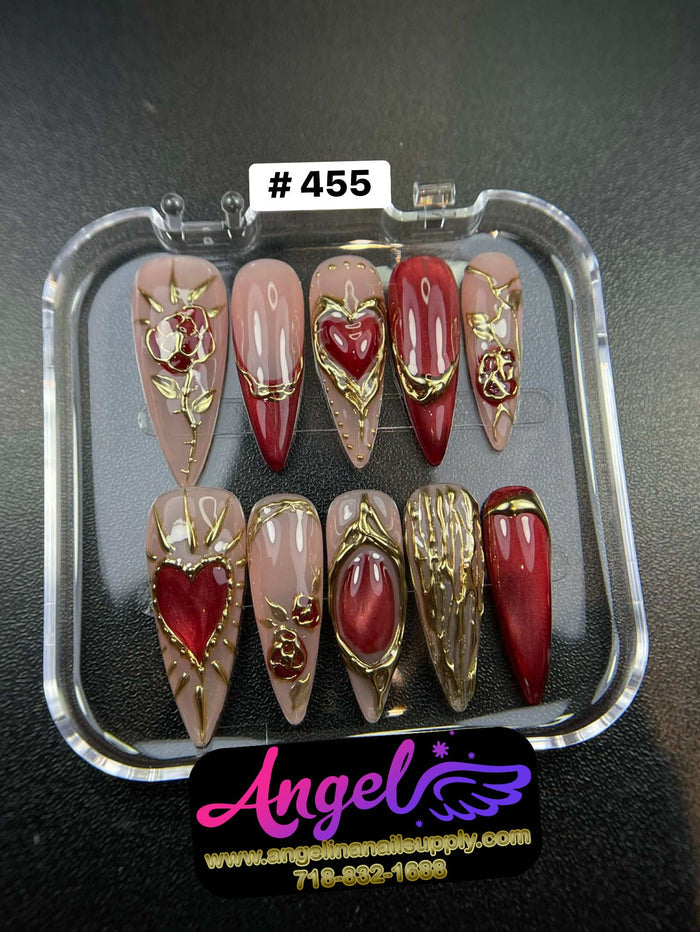 Angelina Handmade Custom Press-On | 450-479 - Angelina Nail Supply NYC