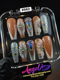 Angelina Handmade Custom Press-On 562 - Angelina Nail Supply NYC