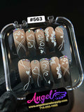 Angelina Handmade Custom Press-On 563 - Angelina Nail Supply NYC