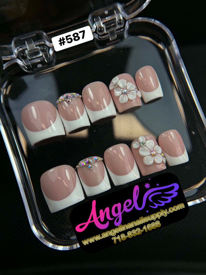 Angelina Handmade Custom Press-On #0587