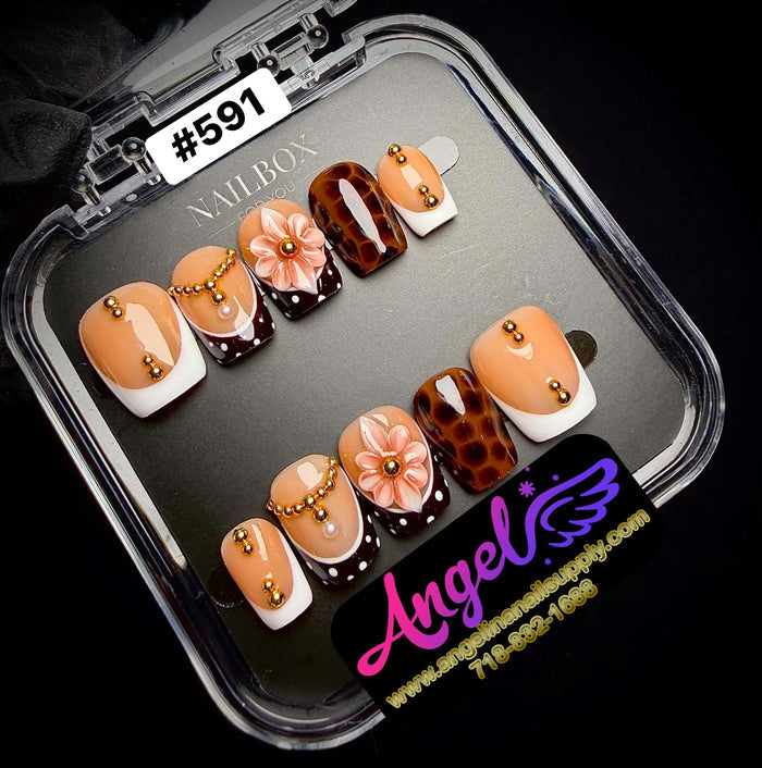 Angelina Handmade Custom Press-On #0591