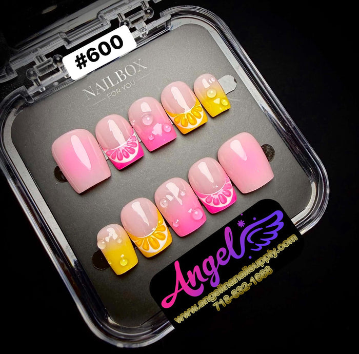 Angelina Handmade Custom Press-On #0600