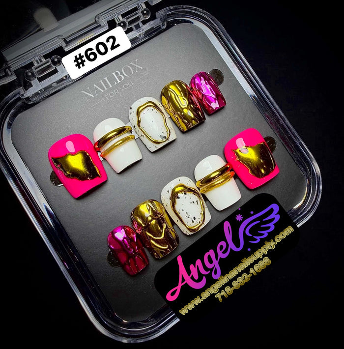 Angelina Handmade Custom Press-On #0602