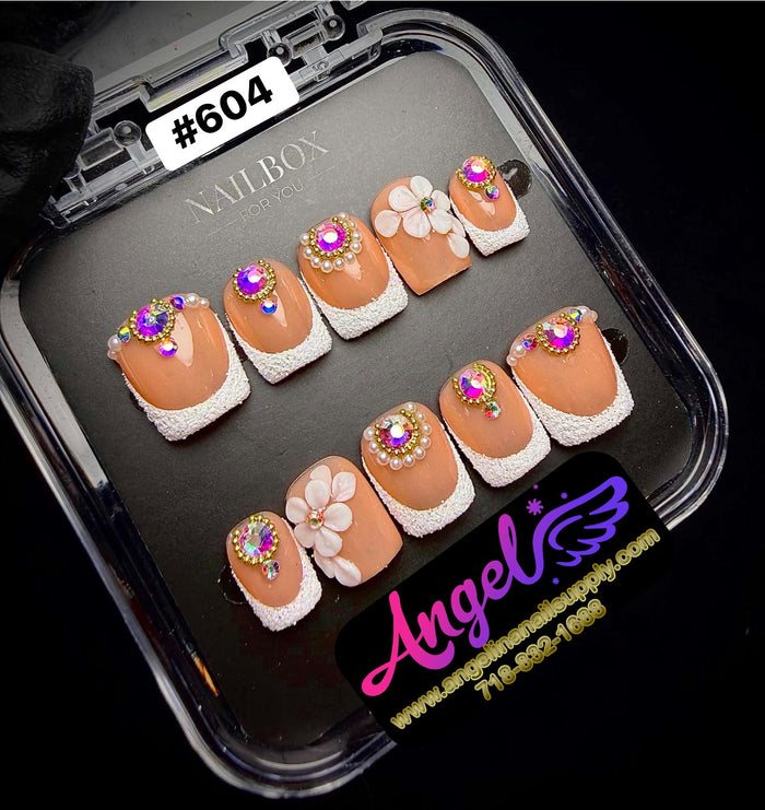 Angelina Handmade Custom Press-On #0604