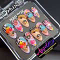 Angelina Handmade Custom Press-On #0637 - Sweet Sundae