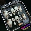Angelina Handmade Custom Press-On #0687 - Beverly Noir