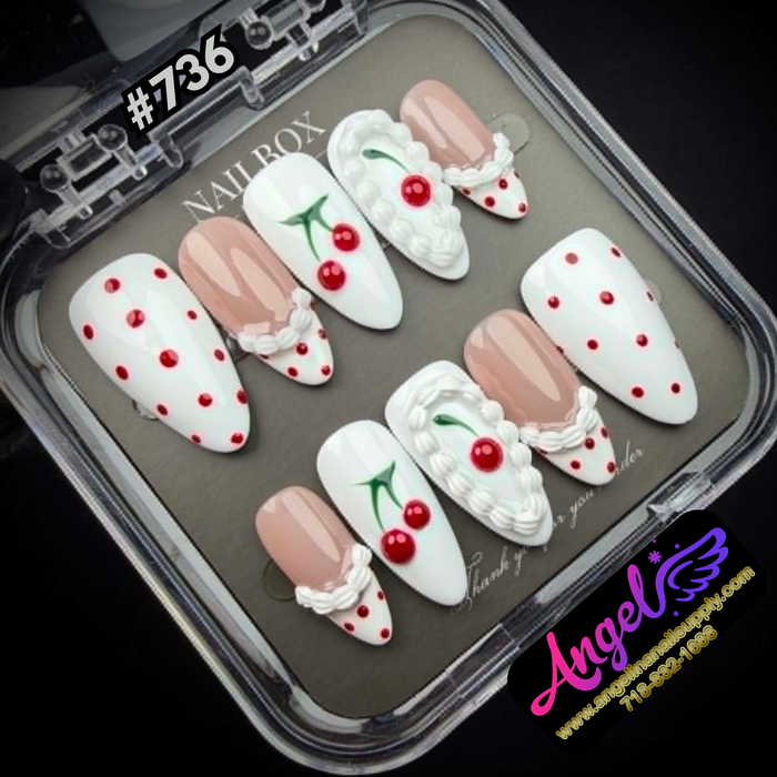 Angelina Handmade Custom Press-On #0736