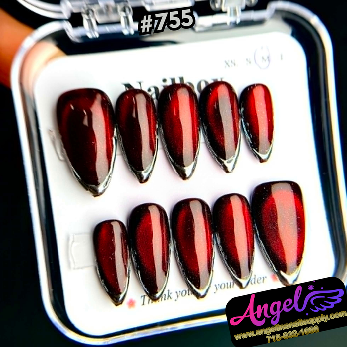 Angelina Handmade Custom Press-On #0755