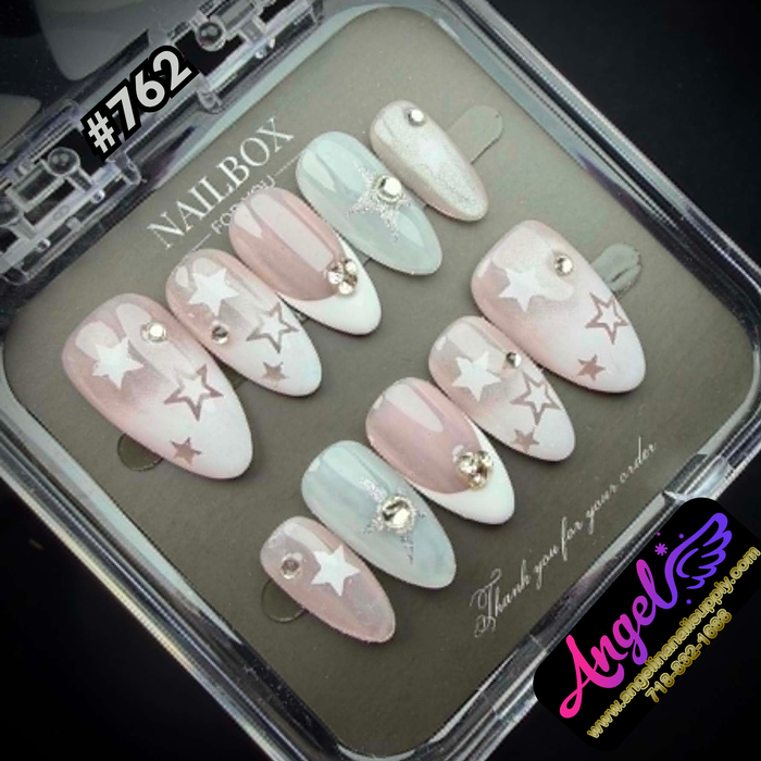Angelina Handmade Custom Press-On #0762